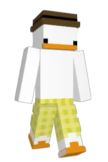 3MrDuck Minecraft avatar full body