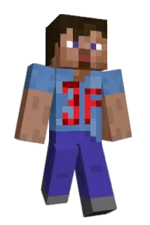 3_Fish Minecraft avatar full body