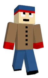 bobusin's Minecraft skin wearing the Migrator cape