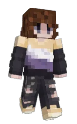 SlytherinBabe's Minecraft skin wearing the Pan cape