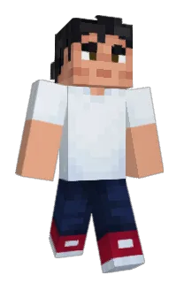 Front of SpiderRa's skin