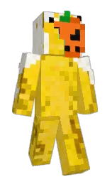 sunglow and lightning yellow Minecraft skin — Slim model