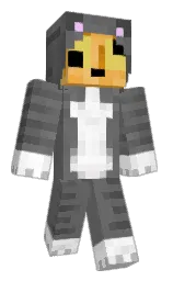 dove gray Minecraft skin — Classic model