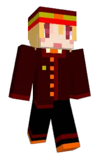 Front of Cohzki's skin