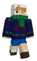 Slim Minecraft skin