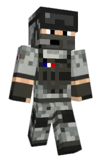 Front of Minecraft skin