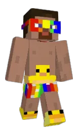 zhrane's Minecraft skin wearing the Pan cape