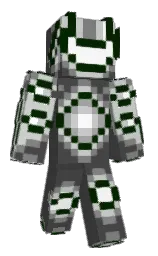 tundora and white Minecraft skin — Classic model — first worn by ROBOT2565