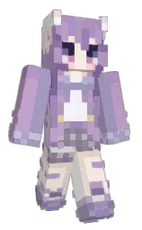 amethyst smoke and london hue Minecraft skin — Classic model
