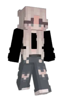 Front of Afectuosa's skin