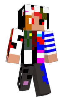 Front of Minecraft skin