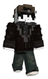 night rider and alabaster Minecraft skin — Classic model — first worn by someone_possibly