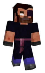 ebony Minecraft skin — Classic model — first worn by MolesLLC