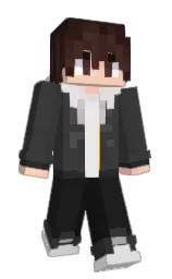 Viobre's Minecraft skin wearing the Builder cape