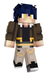 Front of SnowPillz's skin