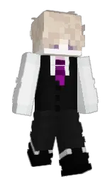 VandaCZ's Minecraft skin wearing the Hero cape