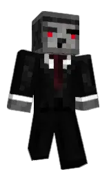 cod gray and black Minecraft skin — Classic model
