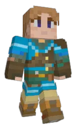 cameo and driftwood Minecraft skin — Classic model — first worn by Alpacman