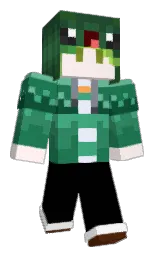 Sakanaf's Minecraft skin wearing the Cherry Blossom cape