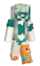 Slim Minecraft skin