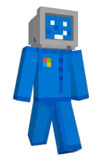 Front of computative's skin