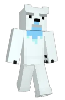Front of TunaBear's skin