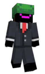 BerserkerAlpha's Minecraft skin wearing the Mojang Office cape