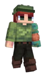 Slim Minecraft skin