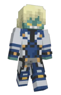 Front of Sourtl's skin
