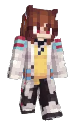 ZenoTruco's Minecraft skin wearing the Follower's cape