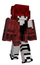 n3x1k's Minecraft skin wearing the Cherry Blossom cape