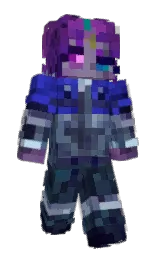 afflowyer_'s Minecraft skin wearing the Aurora cape