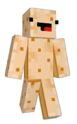 The_SaltySaltine's Minecraft skin wearing the Migrator cape