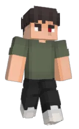 JuaniLM's Minecraft skin wearing the Mojang Office cape