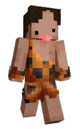 Vinegardoom's Minecraft skin wearing the Menace cape