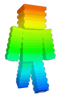 Front of IceyFro's skin