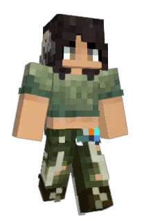 Front of Minecraft skin