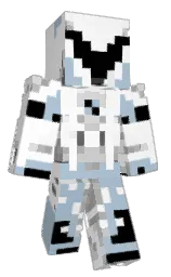 THE_MIN's Minecraft skin wearing the Aurora cape