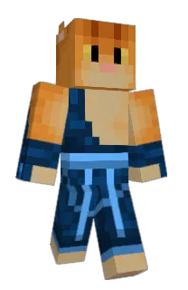 Front of Starkly's skin