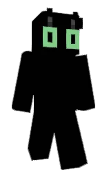 black and de york Minecraft skin — Slim model — first worn by Pedro_1p