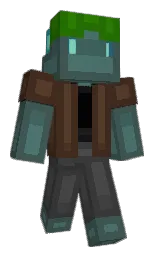 Flumpledorf's Minecraft skin wearing the Vanilla cape