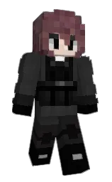 mine shaft and black Minecraft skin — Classic model — first worn by houwa_