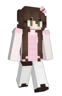Front of PinkieSprinkie's skin