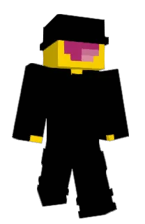 Front of Podegole's skin