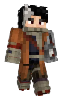 Front of CocoWright's skin