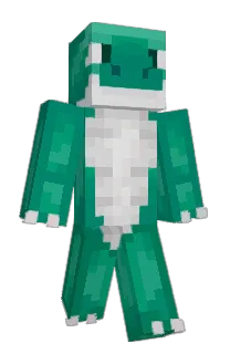 Front of Clagerc's skin