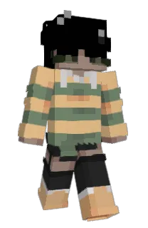 Front of Deyshy's skin
