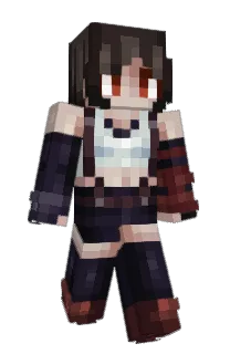 Front of Zankousen's skin