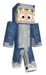 Lnad's Minecraft skin wearing the Migrator cape