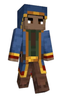 Front of Crvtbn's skin
